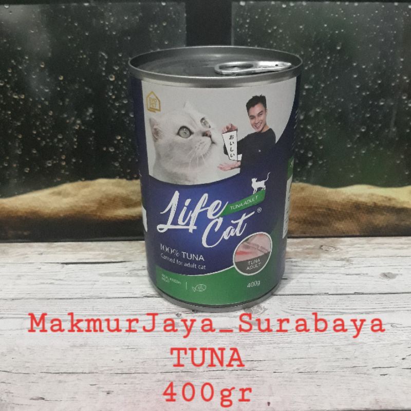 Life Cat Kaleng 400gr makanan Kucing kitten/Adult