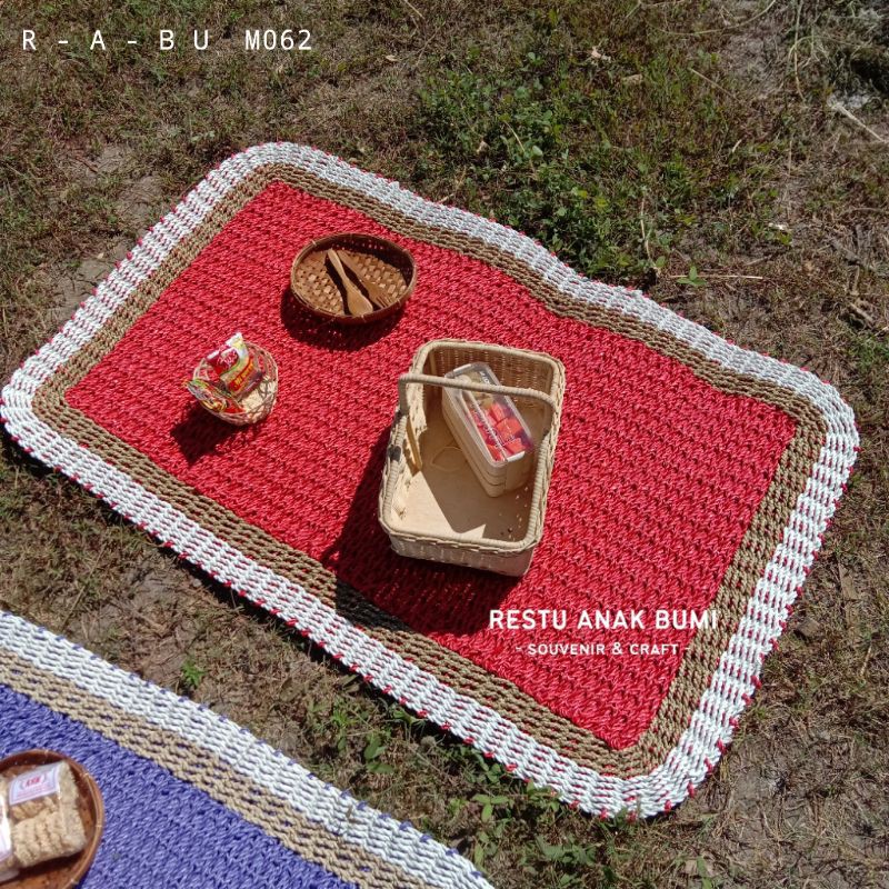 

Promo (M062) Karpet Seagrass Merah|Home Living|Dekorasi Ruang|Tikar|Alas Lantai|Unik|Artistik