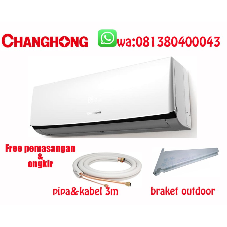 Ac Changhong Standart 1 2 Pk Csc 05 Nvb Pemasangan Indonesia