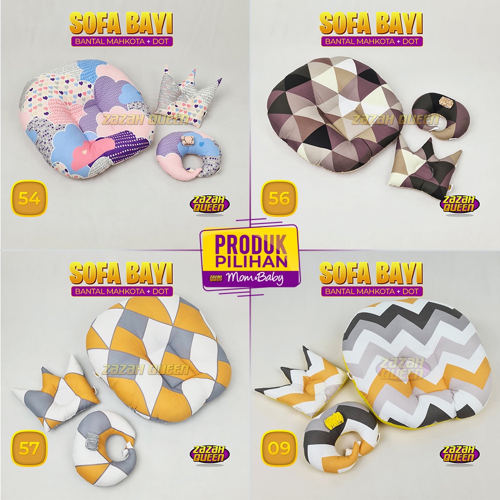 [PAKET SUPER HEMAT] Sofa Bayi Multifungsi / Kasur Bayi Empuk / Baby Lounger