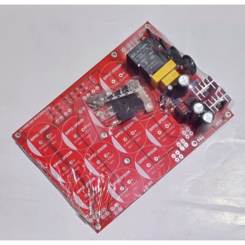 PCB PSU 12 Elco Class H Single CT Plus Softstart PCB Double Layer EL 108