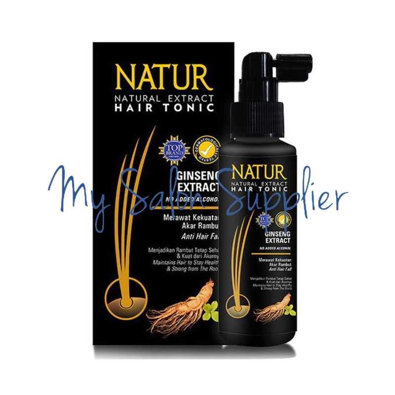 Natur Natural Extract Hair Tonic Ginseng / Aloe Vera Extract 90ml