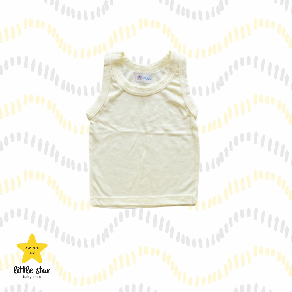 ISI 3 PCS Ozaka Singlet Anak Bayi | Kaos Dalam Kutungan Warna Cewek Cowok