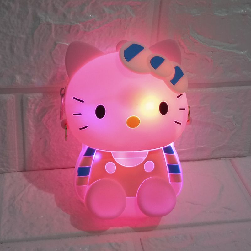 tas Hello kitty LED mini