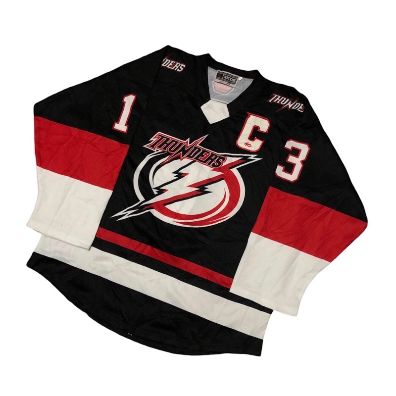 JERSEY THUNDERS NOT NHL NFL MIGHTY DUCK SECOND