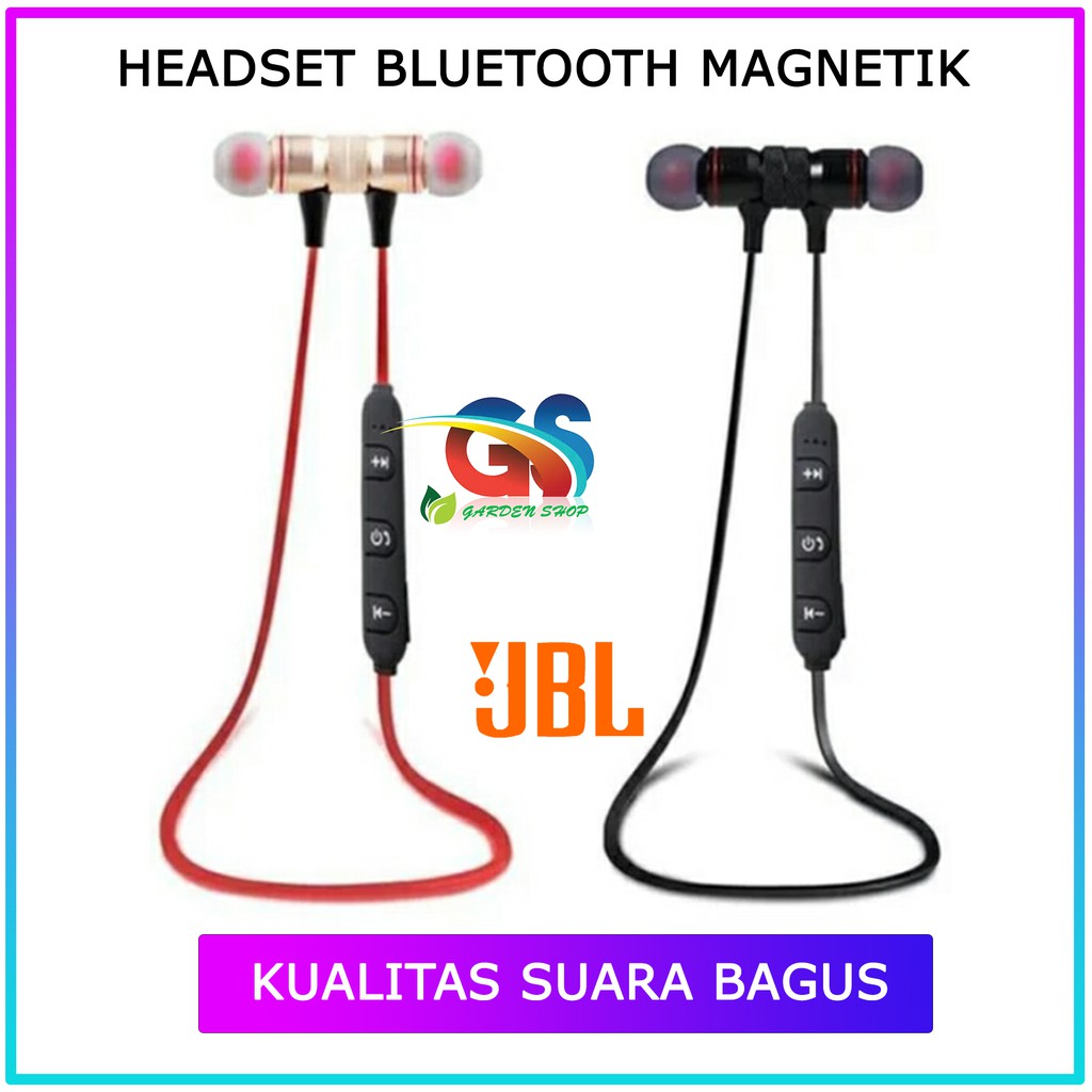 Headset Sport Wireless Magnetic / Earphone Bluetooth Magnet/Headset