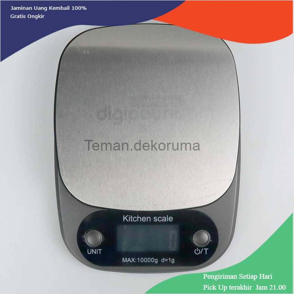 TD-AI04 Taffware Digipounds Timbangan Dapur Digital Kitchen Scale 10kg 1g Z3S