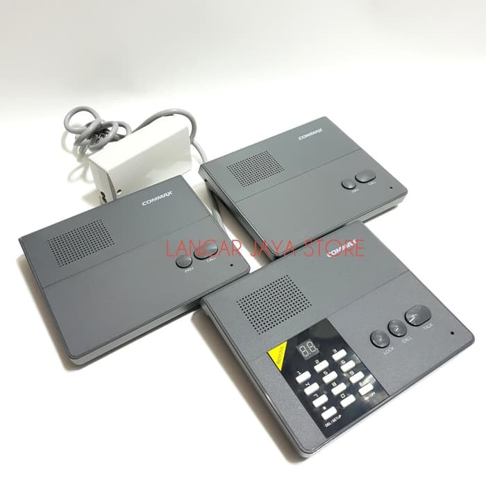 Intercom Commax CM810 Plus 3unit CM800 Hitam