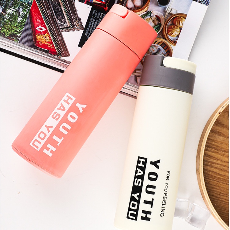 Botol Minum Kaca YOUTH Glass / Botol YOUTH 450ml Botol Tumbler