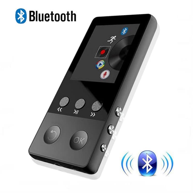 ONDA Bluetooth HiFi DAP MP3 Player LCD E-Book FM Radio Pedometer 8GB - A5 - Black