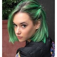 COLOR ME ECO GREEN hair color cream cat pewarna rambut