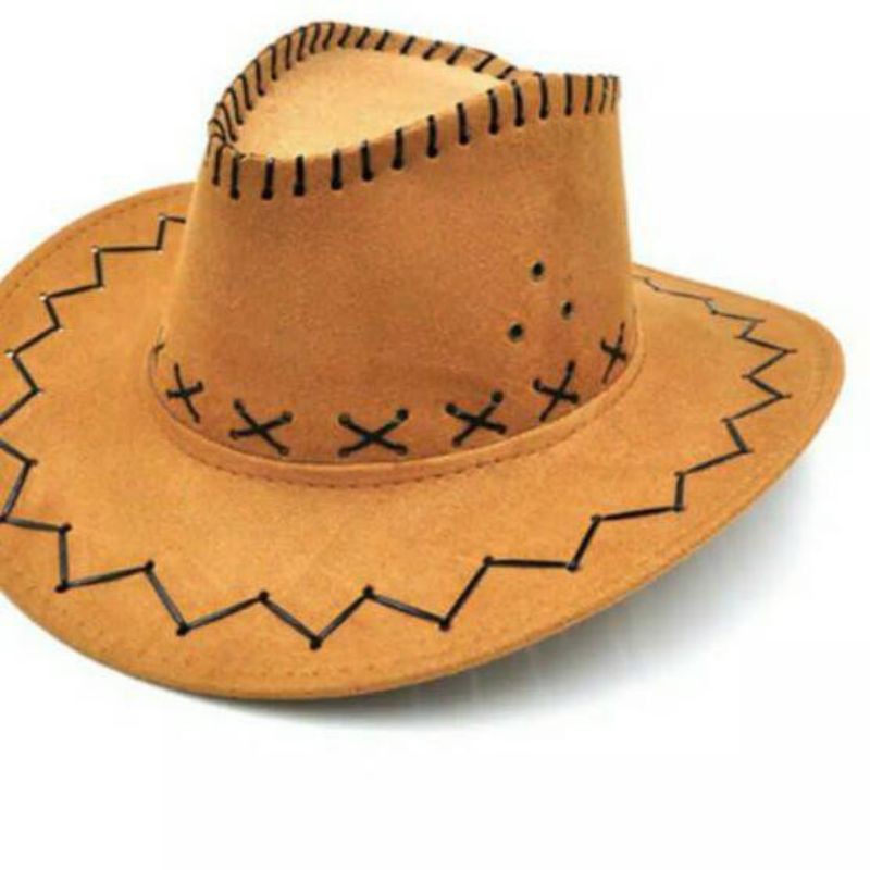 Topi koboy Topi pria dewasa topi terlaris topi koboy