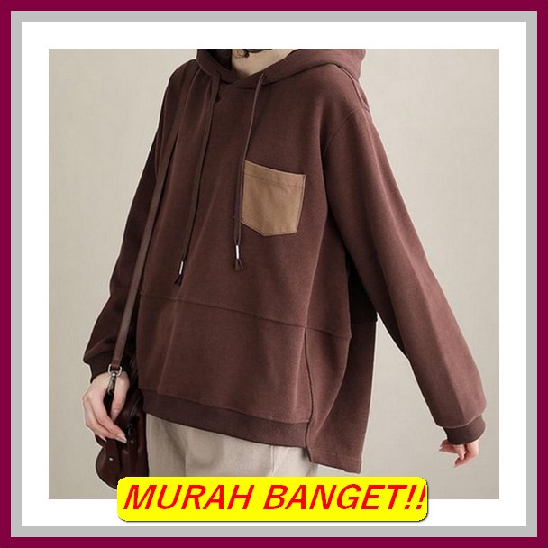 Sweater Jeep Spirit | Pakaian Wanita | Baju Wanita | Atasan Wanita | O Hoodie Wanita Kayle Pocket - 