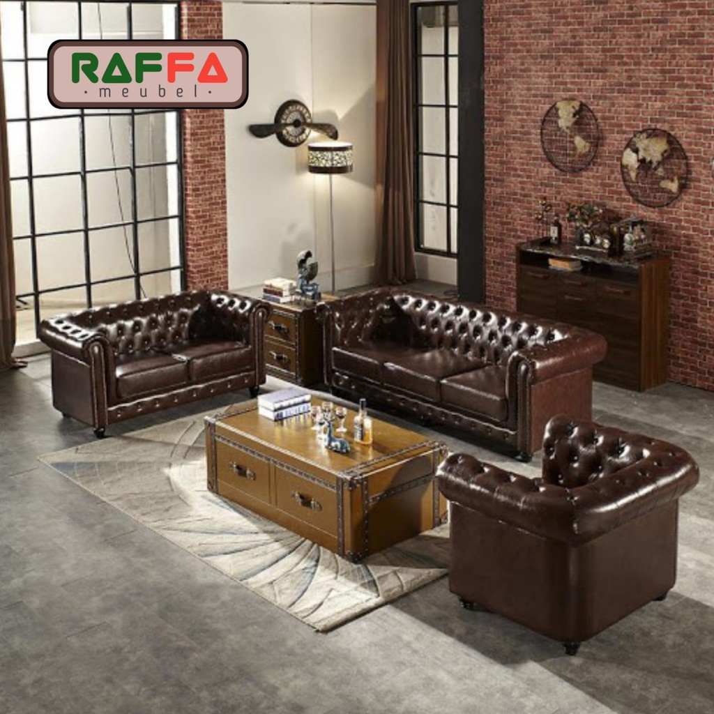 C06 RAFFA MEUBEL - Sofa Bergaya Eropa - Sofa Rumah Mewah – Bisa COD Jabodetabek & Custom Sesuai Req