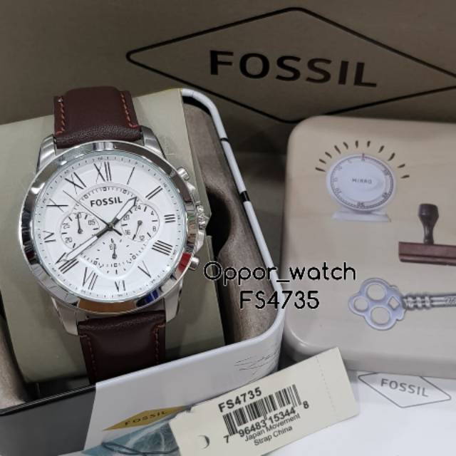 Jam Tangan Pria Fossil FS4735 FS 4735 With Box