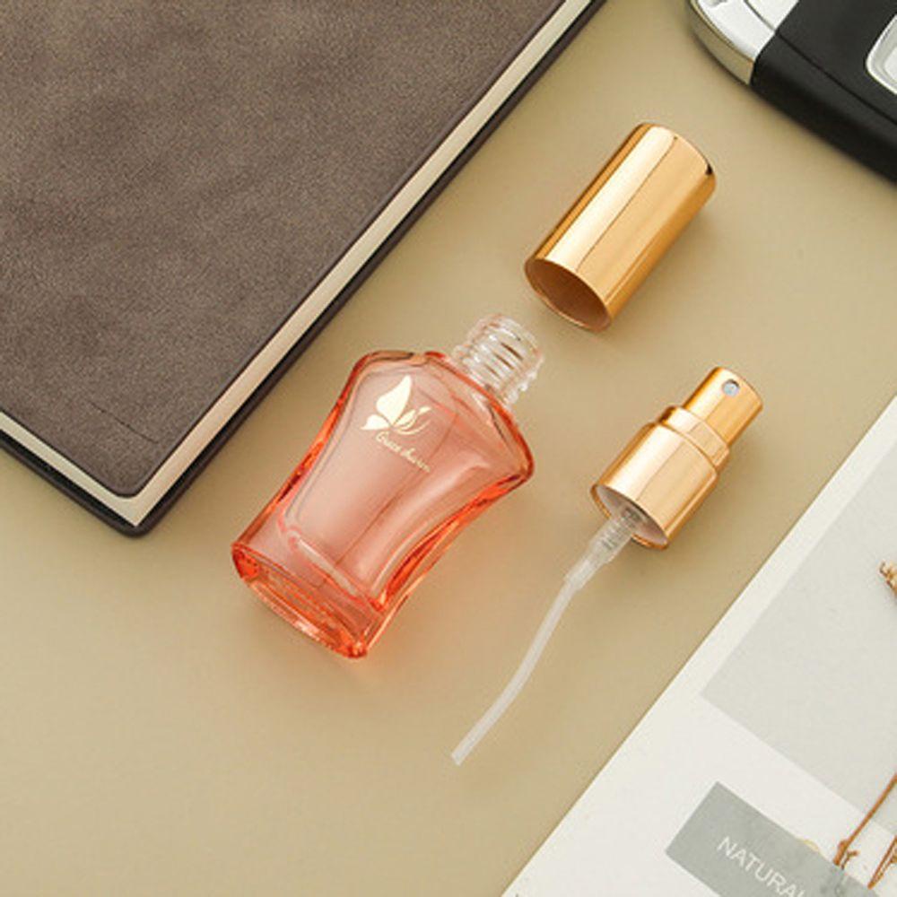 Rebuy Botol Spray Portable Orange Motif Kupu-Kupu Dispenser Cair Pelembab Parfum Atomizer