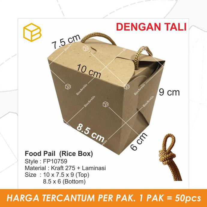 

Open Ds] Fp10759 - Plus Tali | Dus. Kemasan. Packaging. Food Pail. Box - Tali Cokelat
