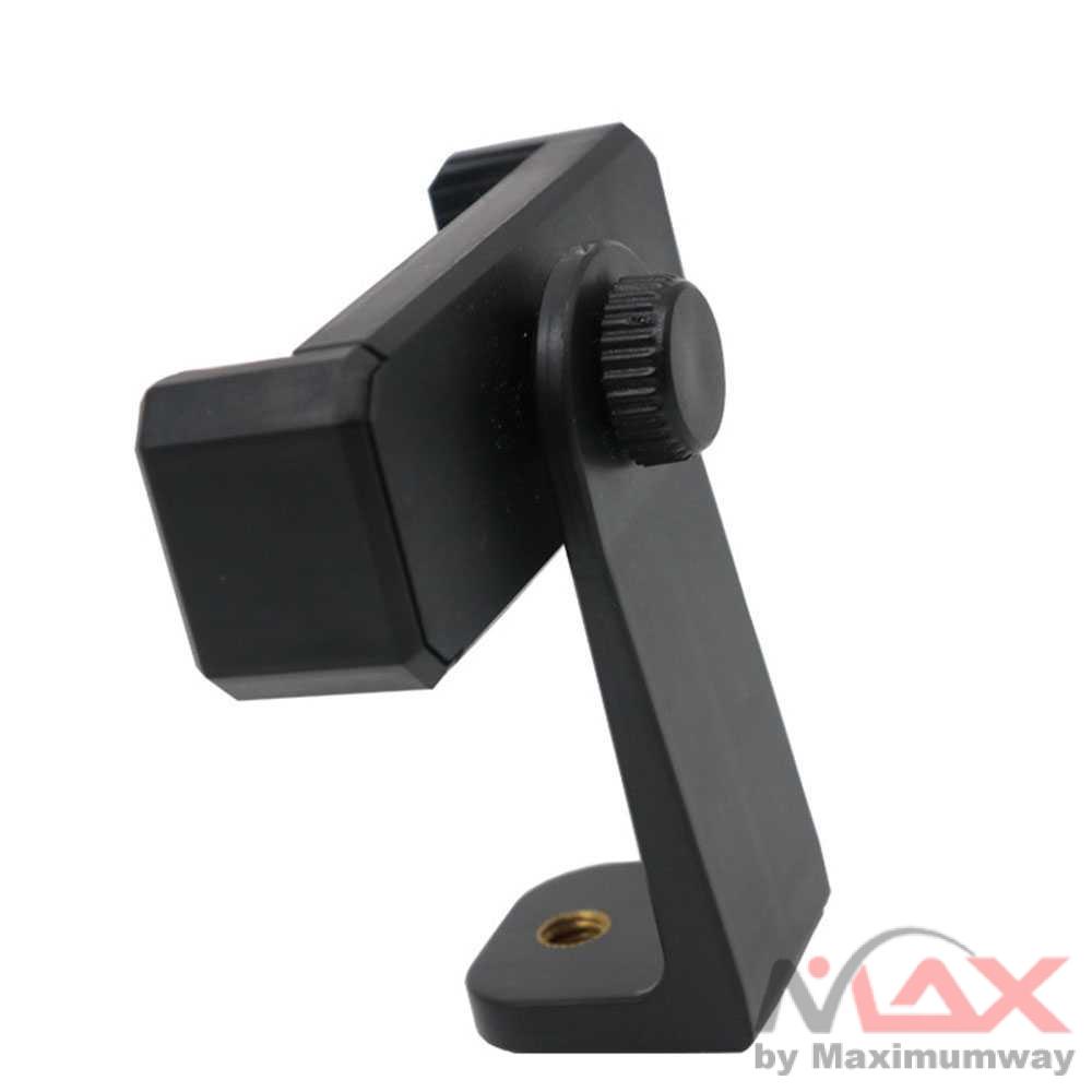 AIEACH Holder HP untuk Tripod Smartphone Clip Bracket Holder Mount Tripod Monopod - New Portable 360 Degree Rotation Tripod Mount Holder Cell Phone Stand Bracket Clip Mount Bracket Adapter for Smartphone Tripod Mount Mobile Phone Clip Holder Vertical