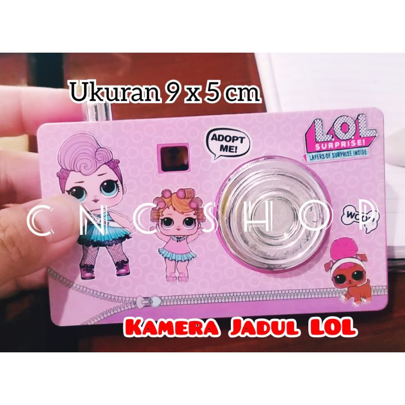 Mainan Anak Kamera Cekrek LOL Jadul Murah