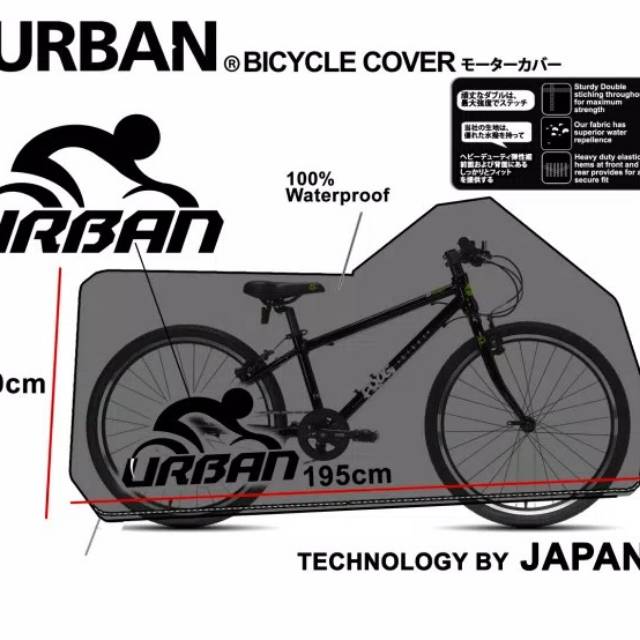 Cover sepeda gunung/lipat/listrik