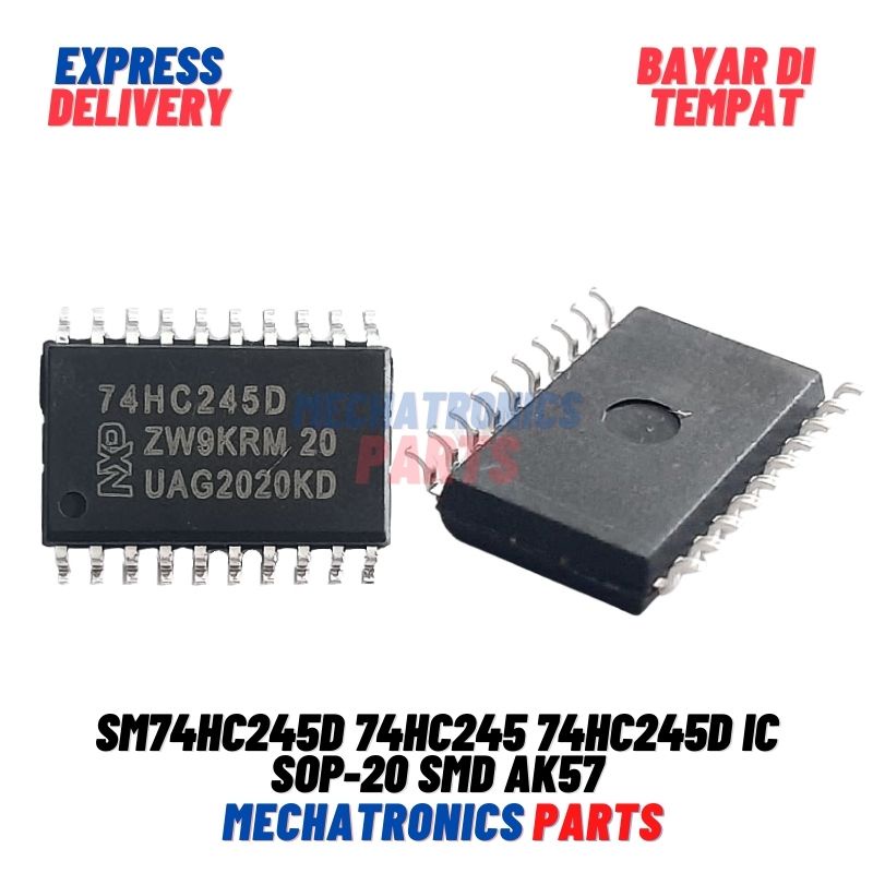 SM74HC245D 74HC245 74HC245D IC SOP-20 SMD AK57