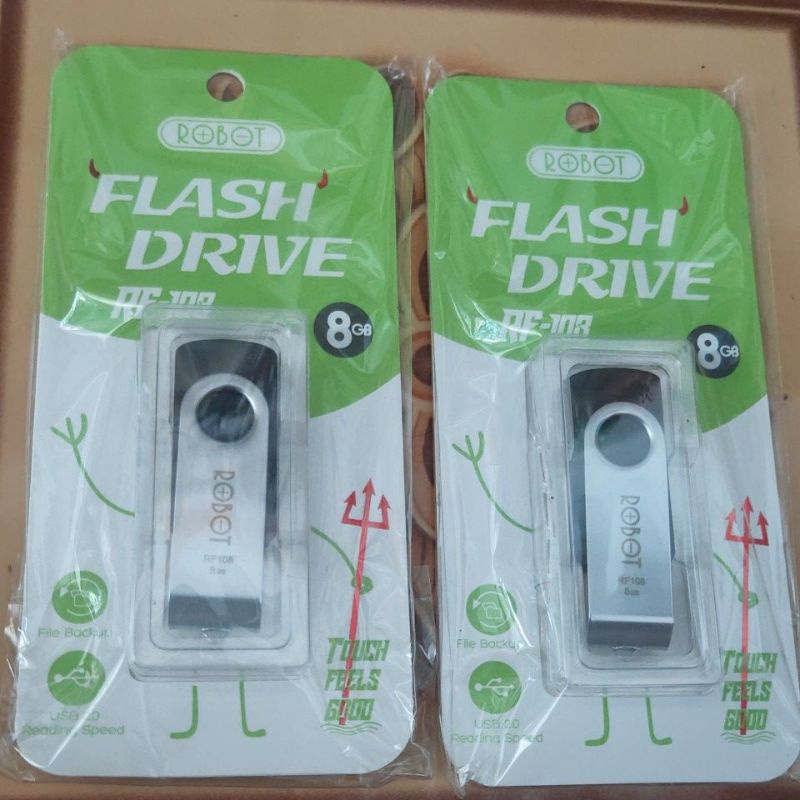 FLASHDISK ROBOT 8GB  Flash drive robot ori 8GB