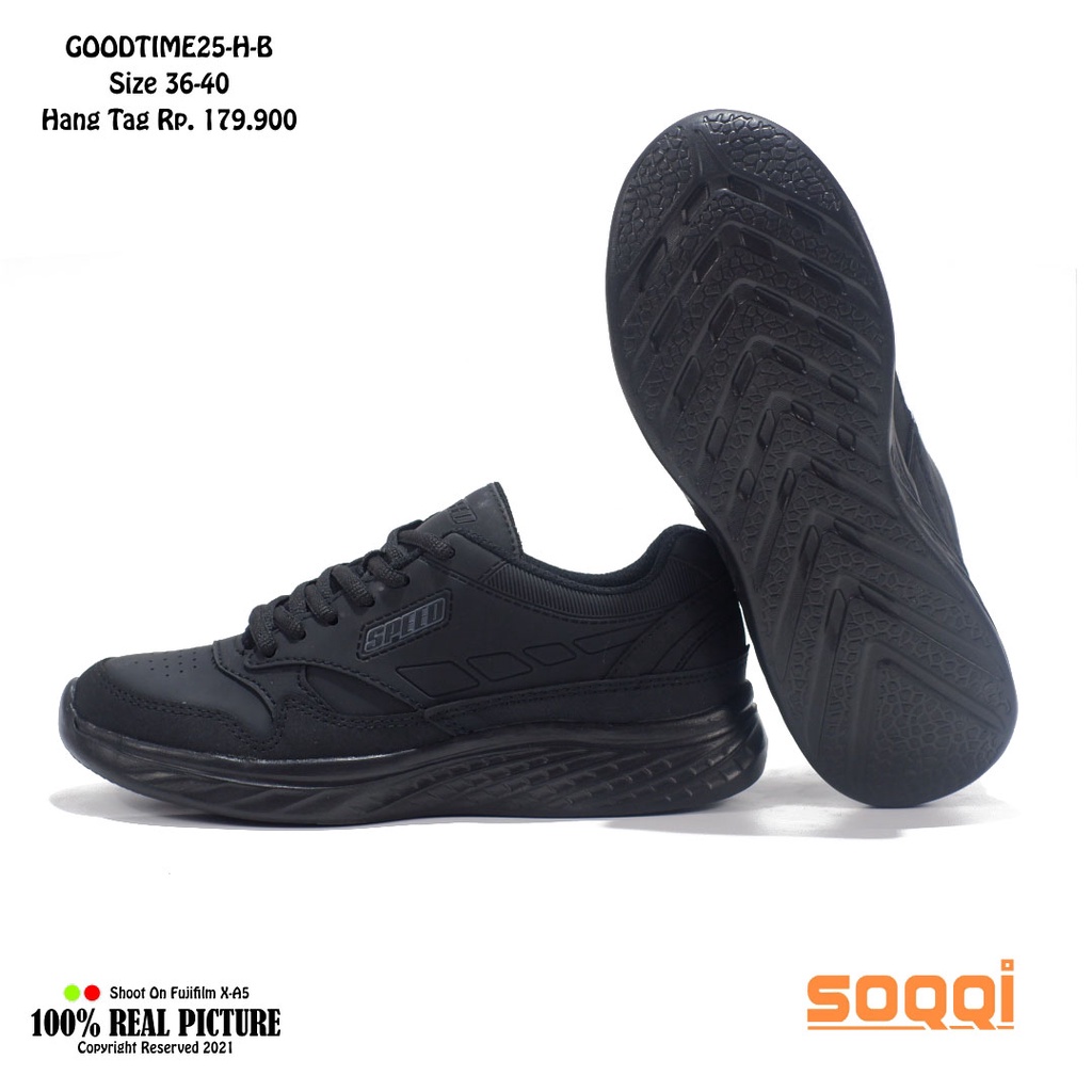 SEPATU SEKOLAH TALI SNEAKERS WANITA SPEED GOODTIME 25 36-40