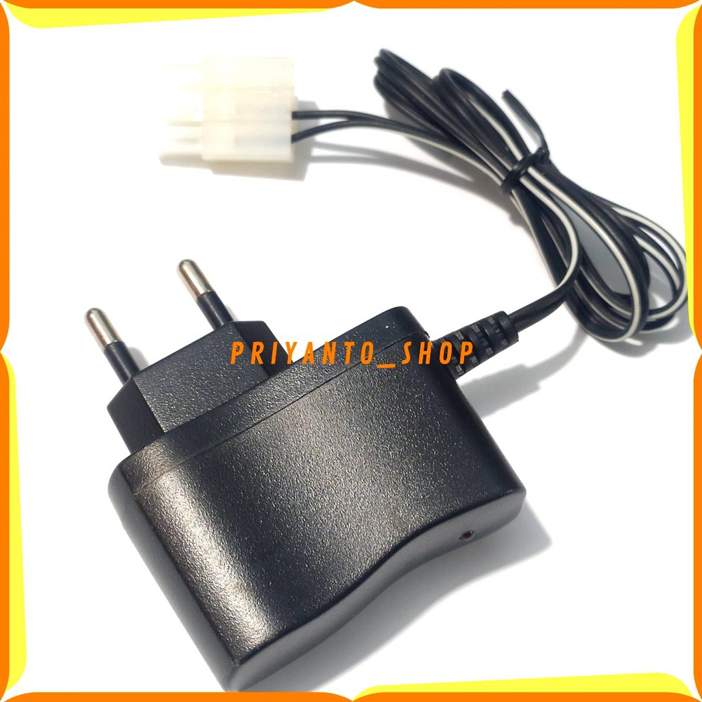 Charger Cas Adaptor RC Mobil Remote Control model 3 Socket Putih