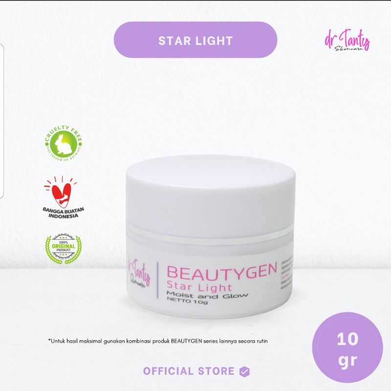 Beautygen Star Light by dr tanty skincare untuk moisturizer, acne prone, kulit berminyak