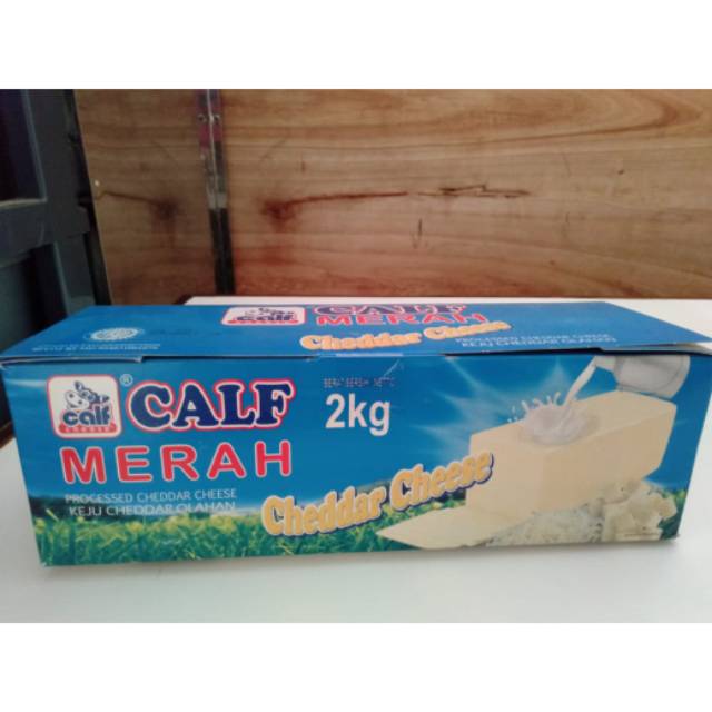 

Keju calf cheddar 250 gr