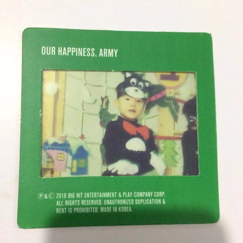[BS] BISA COD KPOP BTS BT21 2019 Foto Anak Kecil Lomo Card Photo Card Kartu - KP141