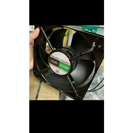 Fan TOSO 20cm ac 220v bahan bering