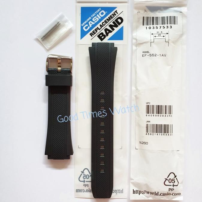 RECOMENDED BAND EDIFICE EF-552 / CASIO ORIGINAL STRAP