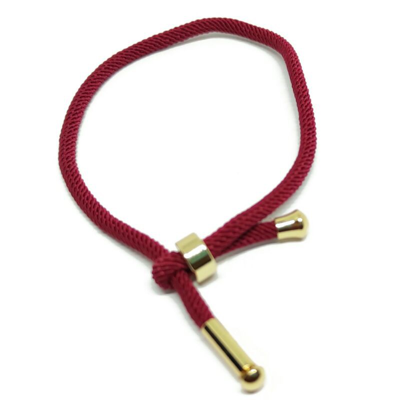 Gelang wanita inisial tali hongkong-2