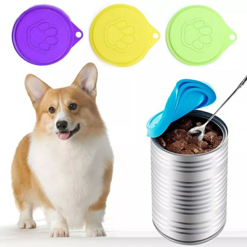 PROMO Tutup kaleng makanan kucing anjing plastik