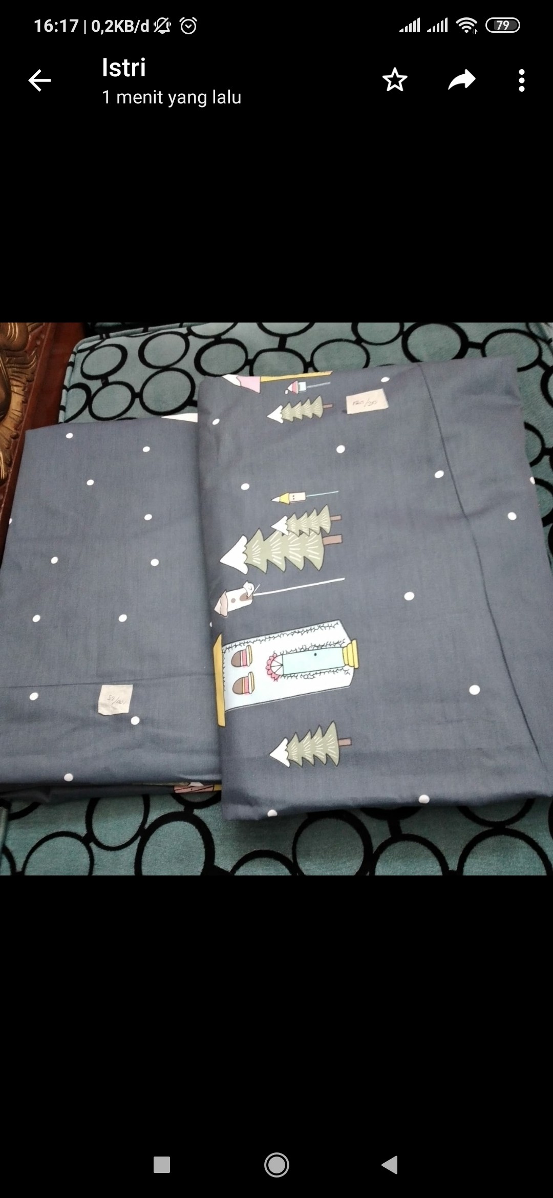 Sprei Karakter Anak / Polkadot / Katun Jepang