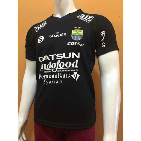 jersey anak tanggung persib hitam away kids