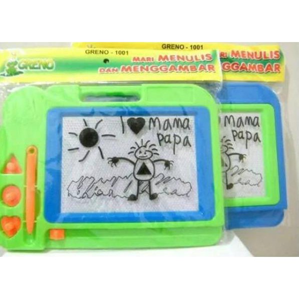 

0CI Drawing board magnetic papan tulis magnet papan tulis hapus❅ (Model Baru)
