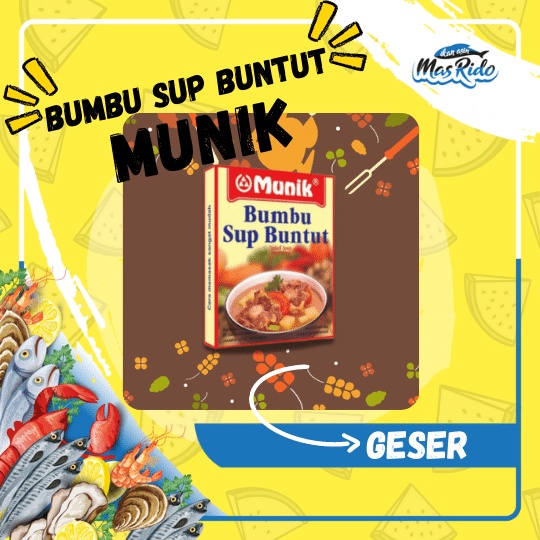 

Munik Bumbu Sup Buntut 80 Gram Oxtail Soup Seasoning Praktis Termurah