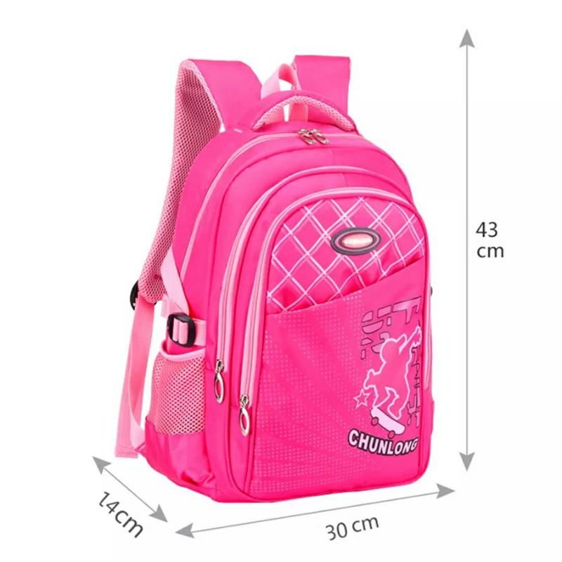 Rayhana - ( COD ) - CHUNLONG - Tas Sekolah Anak | Tas Ransel Gendong Sekolah Anak Besar Laki Laki dan Perempuan