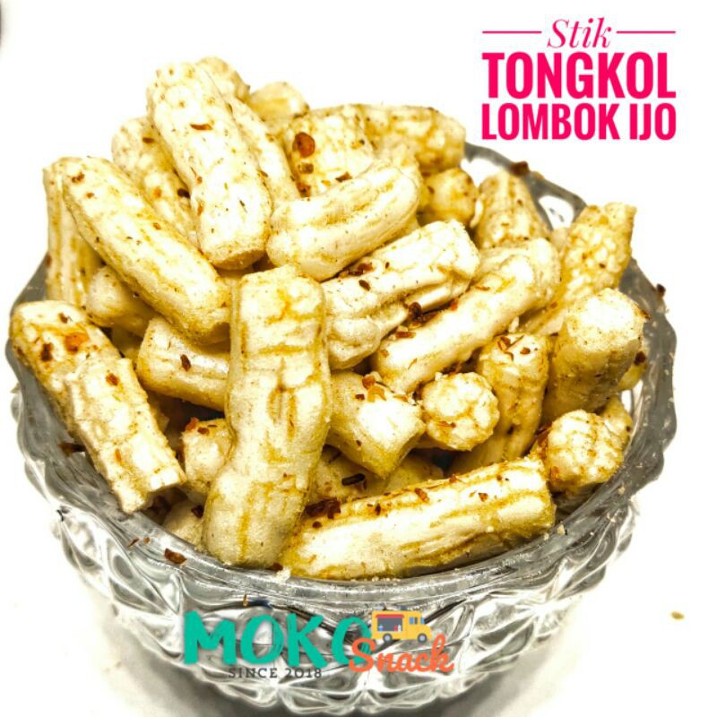 

STIK TONGKOL LOMBOK IJO KEMASAN 250gr Snack Kiloan pedas