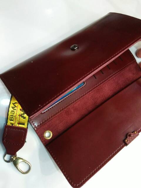 Dompet fashion lipat panjang import