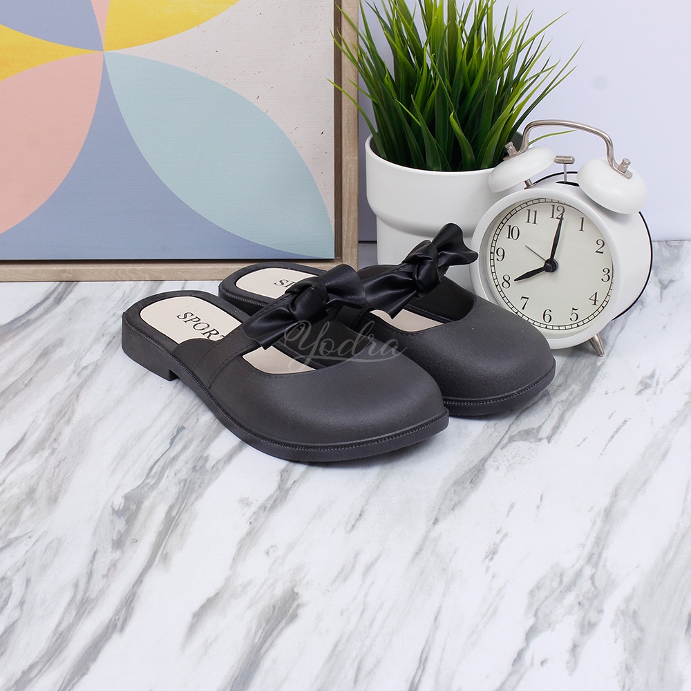 Yodra Gia Flat Jelly Shoes Import YDR238 Real Pict