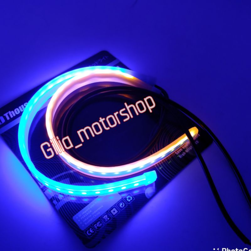 lampu alis LED Variasi 1 thousand Uk. 32cm Running Universal Motor Mobil