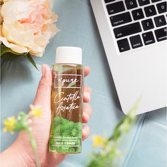 B07 B07-1 N'PURE centella asiatica cica toner face wajah muka kecantikan make up skin care murah asli original pelembab minyak berminyak oily face dry kering npure pembersih kapas menyamarkan bekas jerawat bruntusan mencerahkan garis halus penuaan