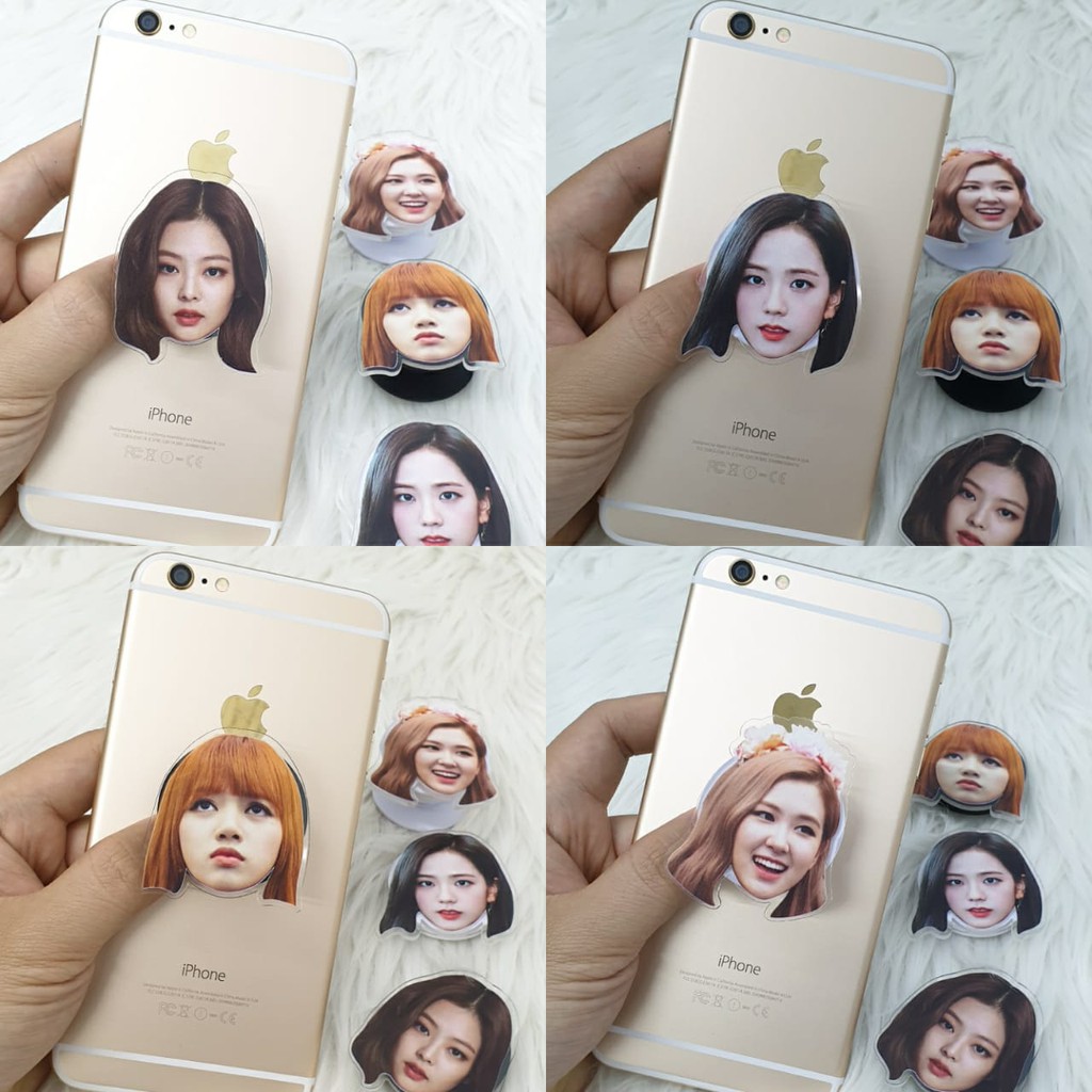 Popsocket Akrilik Custom Muka | Phone Case Holder Akrilik | Popsocket Custom