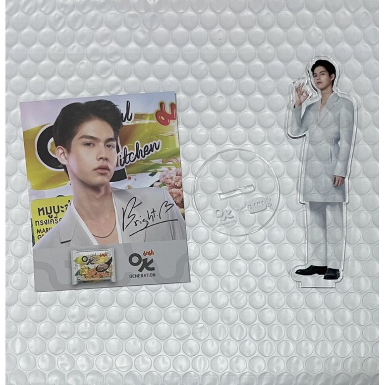 [READY] Bright Vachirawit MamaOK Postcard & Standee