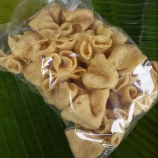

Camilan Kembang waru / plenton (gurih)