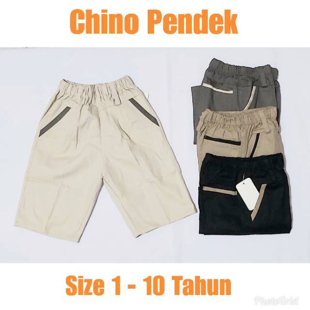 Celana Anak Chino Pendek 1-10 Tahun