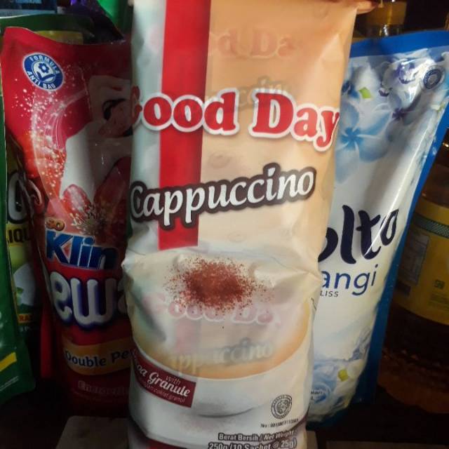 

PROMO!! Good day cappucino isi 10sachet!!